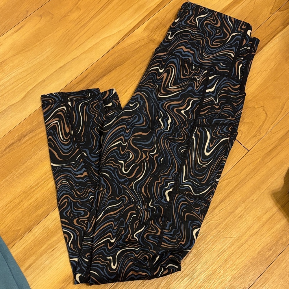 Abstract Patterned Leggings